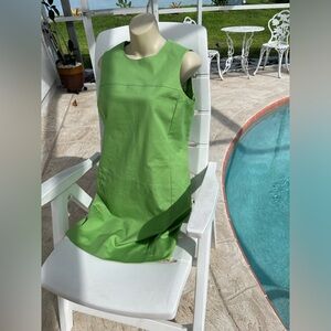 Lauren, Ralph Lauren lime green summer sheath dress